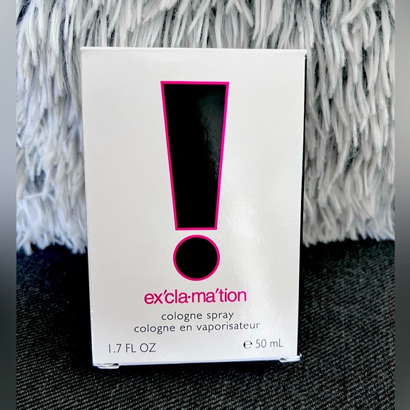 Coty Other - ex’cla.ma’tion cologne spray 1.7 FL ounce. Brand new in box.